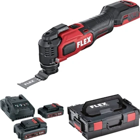 Flex MT 18.0-EC+P-Set Akku-Multifunktionswerkzeug inkl. L-Boxx + 2 Akkus 2.5Ah
