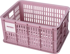 Basil Crate S Fahrradkorb rosa