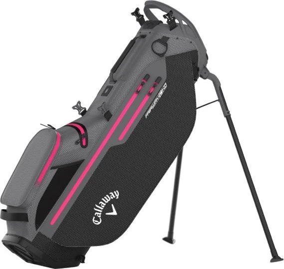 Callaway Fairway C Standbag Golftasche grau/rosa