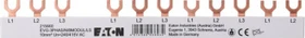 Eaton Phasenschiene, 3Ph, 10qmm, Gabel, 4+8TE
