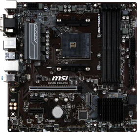 MSI B450M Pro-VDH (AMD AM4)