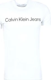 Calvin Klein Core Institutional Logo Slim Fit T-Shirt kurzarm bright white (Herren)