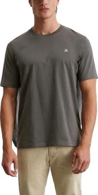 Marc O'Polo Regular Bio-Baumwolle T-Shirt kurzarm gray pinstripe (Herren)