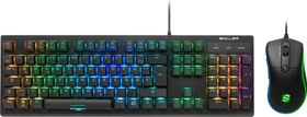 Sharkoon Skiller SGB30 Red Gaming Bundle, USB, DE
