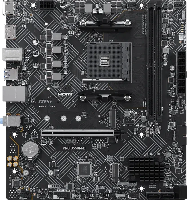 MSI PRO B550M-B (AMD AM4)