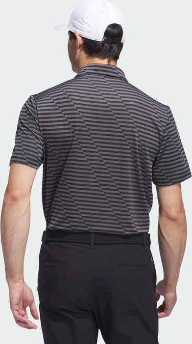 adidas Ultimate365 Mesh Print Poloshirt kurzarm black/grey five (Herren)
