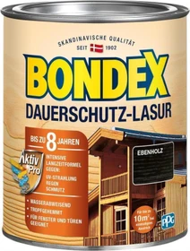 Bondex Dauerschutz-Lasur ebenholz, 750ml