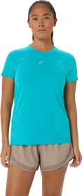 Asics Road Seamless SS Laufshirt kurzarm energy aqua (Damen)