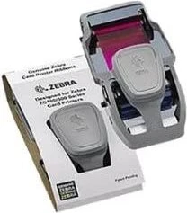 Zebra ZC300 YMCKO Farbband mehrfarbig