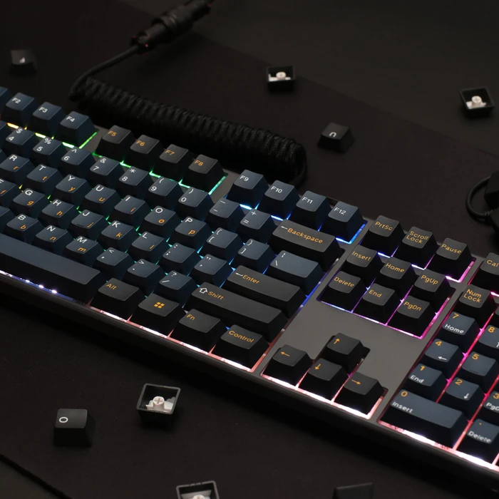 Ducky One 3 Pro, Nazca Line, MX2A SPEED RGB Silver, USB, US
