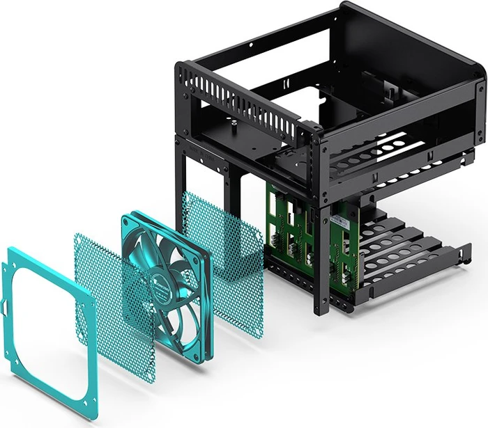 Jonsbo N2, schwarz, Mini-ITX