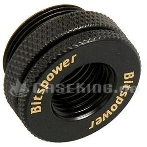 Bitspower Gehäusedurchführung G1/4" auf G1/4" schwarz