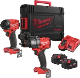 Milwaukee M18 FPP2A3-502X Fuel Akku-Maschinenset inkl. Koffer + 2 Akkus 5.0Ah