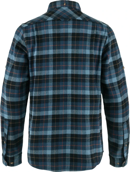 Fjällräven Singi Heavy Flannel Hemd langarm dark navy/indigo blue (Herren)