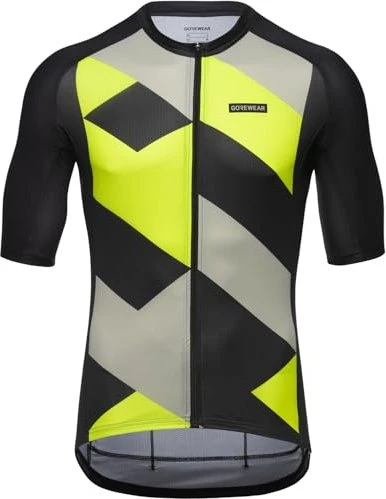 Gore Wear Spirit Signal Trikot kurzarm black/neon yellow (Herren)