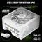 GameMax GX Pro Gold 750G WH weiß 750W, ATX 3.1 Vorschaubild