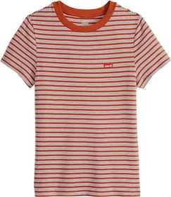 Levi's Essential Housemark T-Shirt kurzarm ooo la la stripe/picante (Damen)