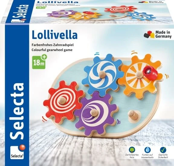 Schmidt Spiele Selecta Lollivella Zahnradspiel