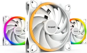 be quiet! Light Wings White PWM High-Speed, LED-Steuerung, 140mm, 3er-Pack