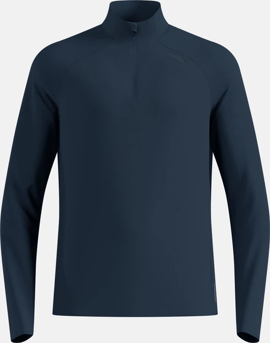 Odlo Essentials Ceramiwarm Midlayer Half Zip Laufshirt langarm (Herren)