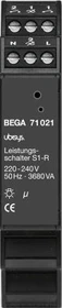Bega Zigbee-Steuermodul mit Relaiskontakt 1-fach, 3600VA, 1TE REG, Funk-Steuermodul (71021)