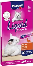 Vitakraft Cat Liquid-Snack Ente + Beta-Glucan