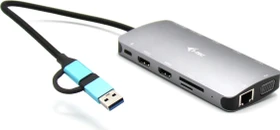 i-tec USB-C Metal Nano Dock, USB-C 3.0 [Stecker] (CANANOTDOCKPD)