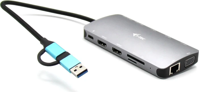 i-tec USB-C Metal Nano Dock, USB-C 3.0 [Stecker]