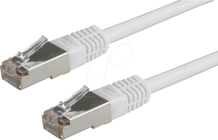 Roline / Secomp Patchkabel, Cat5e, SF/UTP, RJ-45/RJ-45, 15m, grau