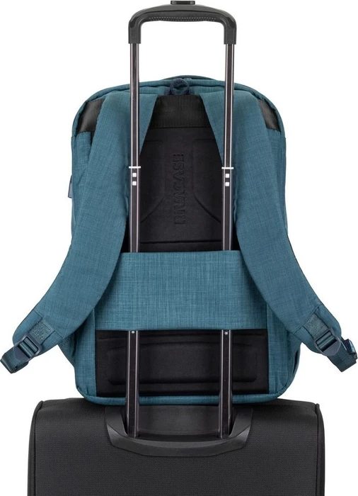 RivaCase 8365 Biscayne ECO 17.3" carry-on Laptop-Rucksack, blau