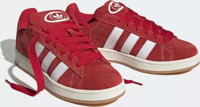 adidas Campus 00s better scarlet/cloud white/off white