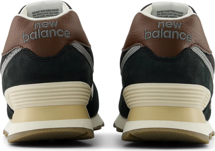 New Balance 574 brown/dark silver metallic