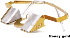 Y&Y Classic Sicherungsbrille honey gold