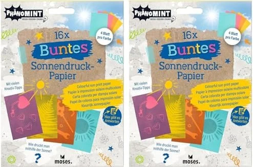 Moses PhänoMINT Buntes Sonnendruckpapier
