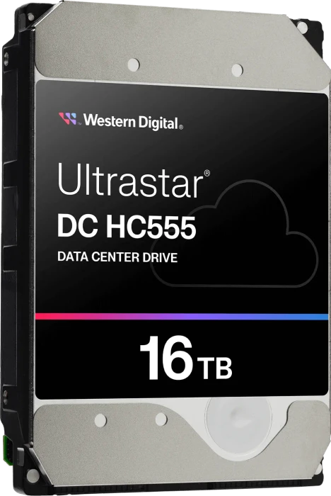 Western Digital Ultrastar DC HC555 16TB, SE, 24/7, 512e / 3.5" / SATA 6Gb/s