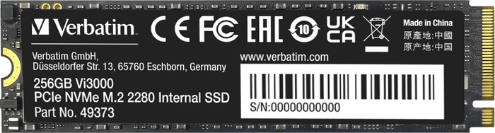 Verbatim Vi3000 SSD, M.2