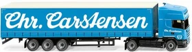 Wiking Gardinenplanensattelzug Scania R420 Topline