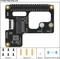 Geekworm X1000 PCIe auf M.2 Key-M NVMe Adapter-Board, M.2 M-Key 2230/2242 NVMe Slot für Raspberry Pi 5 Vorschaubild