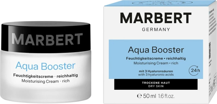 Marbert Aqua Booster 24h Feuchtigkeitscreme reichhaltig, 50ml