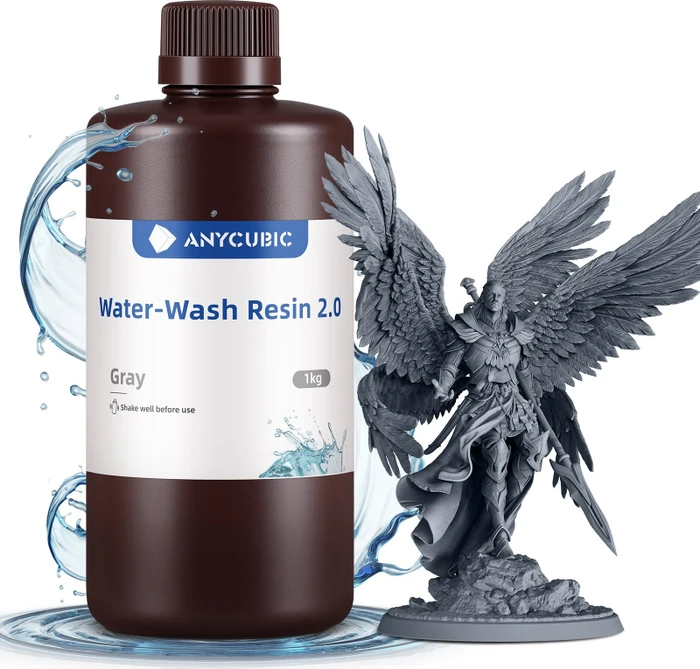 Anycubic Water-Wash 2.0 Grey, 1.00kg