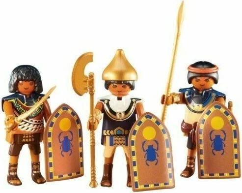 playmobil History 3 ägyptische Soldaten