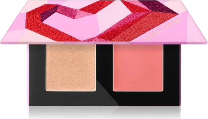 Bobbi Brown Cream Glow Highlighter + Pot Rouge Duo-Palette threads of love peach duo