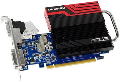 ASUS GeForce GT 620 DirectCU Silent, GT620-DCSL-2GD3, 2GB DDR3, VGA, DVI, HDMI