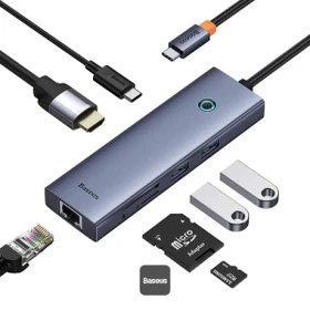 Baseus Ultrajoy 7-in-1 Hub, USB-C 3.0 [Stecker] (B00052805813-00)