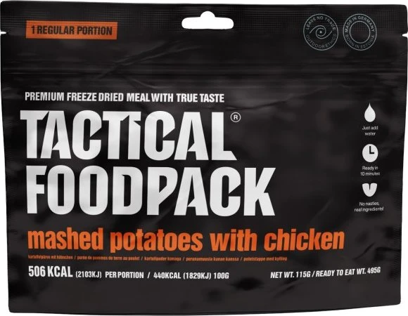 Tactical Foodpack Kartoffelpüree mit Hähnchen 506kcal