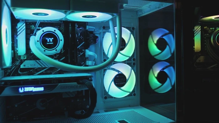 Thermaltake WaterFlow V270i, Black, Core i5-12600KF, 32GB RAM, 1TB SSD, GeForce RTX 4070 SUPER