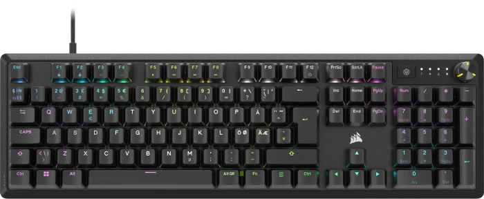 Corsair Gaming K70 CORE, schwarz, MLX RED, USB, ND