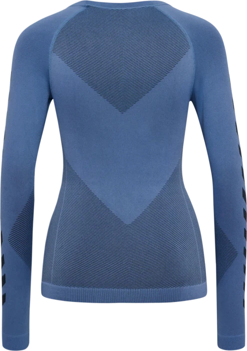 hummel Seamless First Jersey Funktionsshirt langarm bel air blue (Damen)