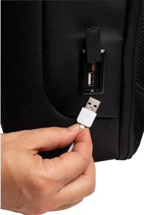 Exacompta Exactive 16" Laptop-Schalenrucksack, schwarz