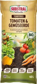 Evergreen Garden Care Substral Naturen Tomaten & Gemüseerde Torffrei, 40l